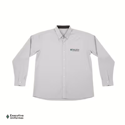 Camisa social masculina de manga longa ou curta, ideal para ambientes corporativos e atividades que exigem apresentação formal. Confeccionada para garantir conforto e mobilidade durante toda a jornada de trabalho.
